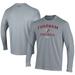 Men's Under Armour Gray Fordham Rams Football Performance Long Sleeve T-Shirt