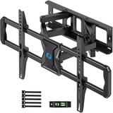 Full Motion TV Wall Mount for 37-75 inch LED LCD OLED TVs Dual Articulating Extension Arms Swivel TV Mount Wall Bracket 600x400mm Holds up to 100lbs