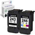 PG-243 CL-244 Replacement for Canon Ink cartridges 243 and 244 for Canon 243 Black Ink for Canon mg2522 Ink