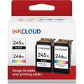 Ink Cartridges Replacement for Canon PG-245XL CL-246XL PG-243 CL-244 for Canon Pixma MX492 MX490 MG3022 MG2920 MG2522