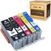 5pack Compatible Ink Cartridge Replacement for Canon pgi-250 cli-251 Work for Canon PIXMA IP7220 MG5450 MG 7120