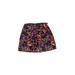 Sparkle Mini Skirt Mini Casual Mini Skirt Mini: Purple Bottoms - Women's Size X-Small