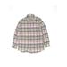 Nordstrom Long Sleeve Button Down Shirt: Pink Plaid Tops - Kids Girl's Size 12