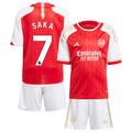 adidas Arsenal Home Saka 7 Mini Kit 2023-2024 (Premier League) - 92cm