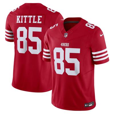 Nike George Kittle Scarlet San Francisco 49ers Vapor F.U.S.E. Limited-Trikot für Herren Image