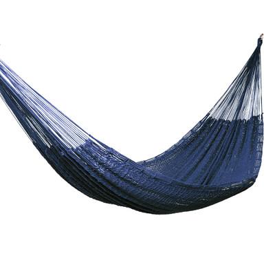 Uxmal Navy,'Navy Blue Cotton Hammock (Double)'