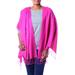 Hot Pink Paradise,'Wool and silk shawl'