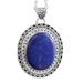 'Royal Indian Blue' - Lapis Lazuli Necklace Sterling Silver Jewelry f