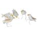 Hope Doves,'White Wood Dove Ornaments (Set of 5)'