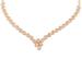 Misty Garland,'Gold Vermeil Moonstone Necklace Handcrafted in India'