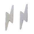 Electric Energy,'Lightning Bolt Sterling Silver Stud Earrings from Thailand'