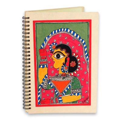 Madhubani journal, 'New Bride'