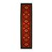 Mesmerizing Zapotec,'Handwoven Zapotec Wool Runner Rug from Mexico (2.5x10)'