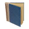 'Artisan Hand-woven Pandan Leaf Journal in Blue from Bali'