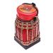 Lanna Antique in Red,'Handmade Ceramic Red Decorative Jar from Thailand'