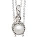 'Taxco Royalty' - Peace and Calm Fine Silver and Pearl Necklace