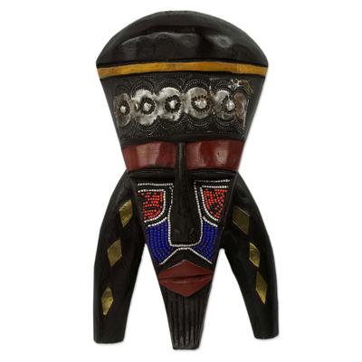 Good Word,'Artisan Crafted Unique African Mask for Wall Display'