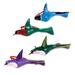 'Hand-Painted Ceramic Hummingbird Ornaments (Set of 4)'