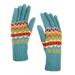 'Ancash Fantasy' - Artisan Crafted Alpaca Wool Patterned Gloves