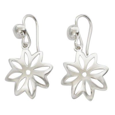 'Stars of Hope' - Sterling Silver Dangle Earrings