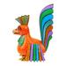 Proud Rooster,'Rooster Alebrije Sculpture from Mexico'