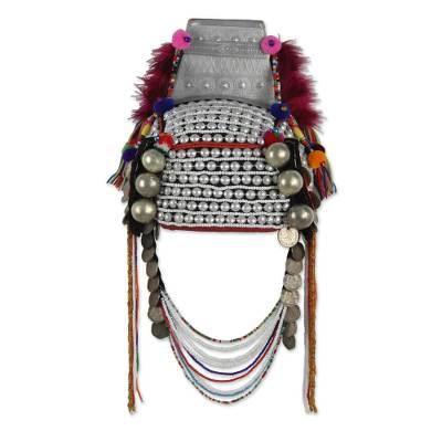 Timeless Muse II,'Traditional Hill Tribe Akha Headdress for Decorative Use'