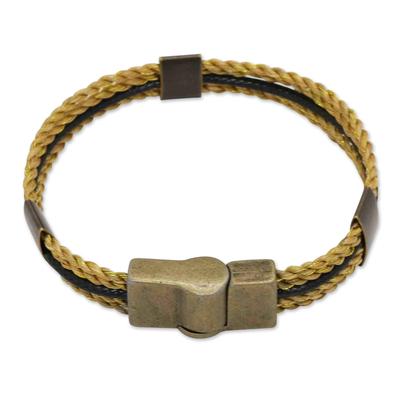 Jalapao Rope,'Artisan Crafted Wristband Bracelet f...