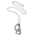 Infinite Fantasy,'Men's Handcrafted Sterling Silver Pendant Necklace'