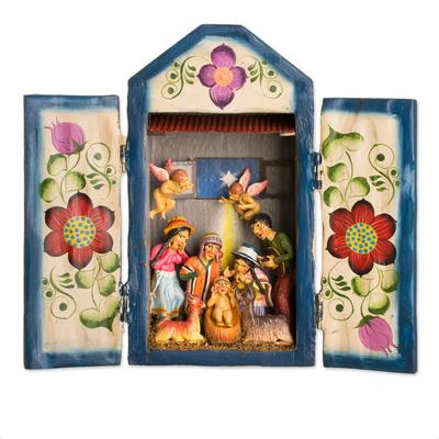 Nativity in the Highlands,'Handcrafted Christmas M...