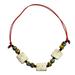 Different Strokes,'Adjustable Recycled Glass Beaded Necklace'