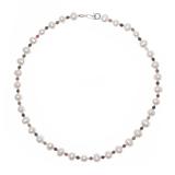 Colorful Palace,'Cultured Pearl and Tourmaline Beaded Necklace from Thailand'