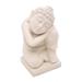 Buddha's Blissful Sleep,'Sandstone sculpture'