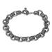 Spiral Bonds,'Sterling Silver Spiral Link Bracelet from Indonesia'