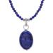 'Blue Lady' - Handmade Lapis Lazuli Pendant Necklace