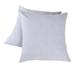 Pearl Grey Pattern,'Pearl Grey Cotton Cushion Covers from India (Pair, 26 in.)'