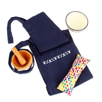 '4-Item Culinary-Themed Curated Gift Set Crafted in Mexico'
