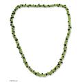 Forest Shadow,'Onyx and Peridot Necklace Handmade Indian Beaded Jewelry'