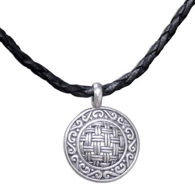 'New Classic' - Modern Sterling Silver Pendant Necklace