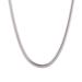 Omega Appeal,'Sterling Silver Omega Chain Necklace from India'