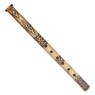 Nightfall Serenade,'Hand Made Bamboo Wind Instrument from Indonesia'