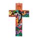 Possession of Two Hearts,'Handcrafted Pinewood Wall Cross from El Salvador'