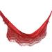 'Red Rio Sensation' (double) - Brazilian Cotton Hammock