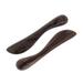 'Peten Delicatessen' (pair) - Handcrafted Modern Wood Serving Utensils