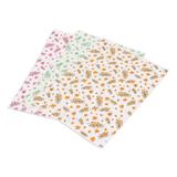 'Handmade Eco-Friendly Floral Saa Wrapping Paper (Set of 3)'