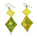Pretty Girl,'Hand Crafted Eco-Friendly Dangle Earrings'