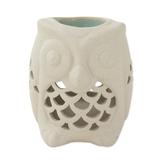 Cozy Owl,'Hand-Crafted Thai Unglazed Ceramic Clay Owl Oil Warmer'