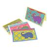 Festive Elephant,'Handmade Mulberry Paper Greeting Cards'