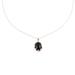 Midnight Majesty,'925 Sterling Silver Black Onyx Pendant Necklace from India'