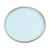 Blue Bounty,'Artisan Crafted Round Ceramic Platter'