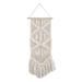 Cascading Delight,'Hand Crafted Macrame Cotton Wall Hanging'
